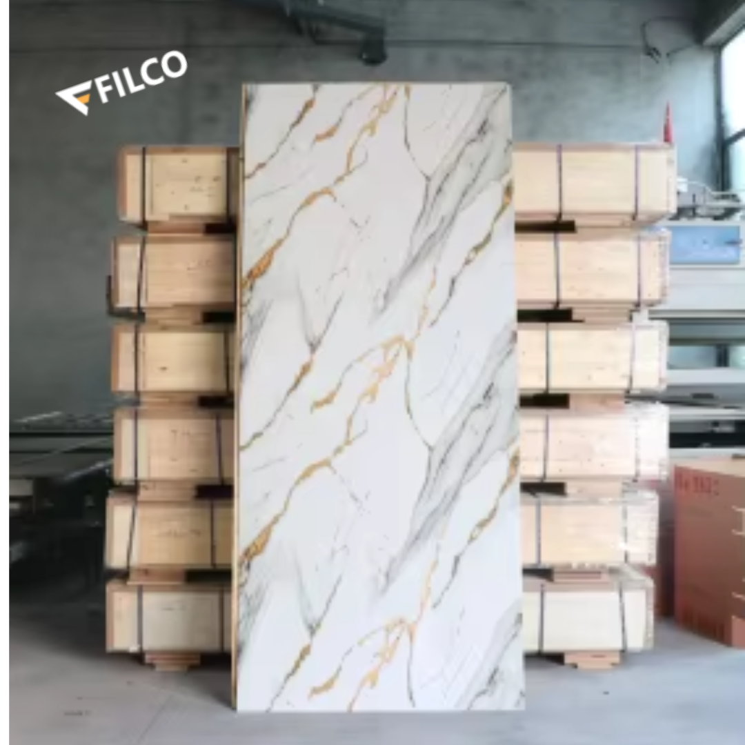 marble colors pvc laminated matte particle boards