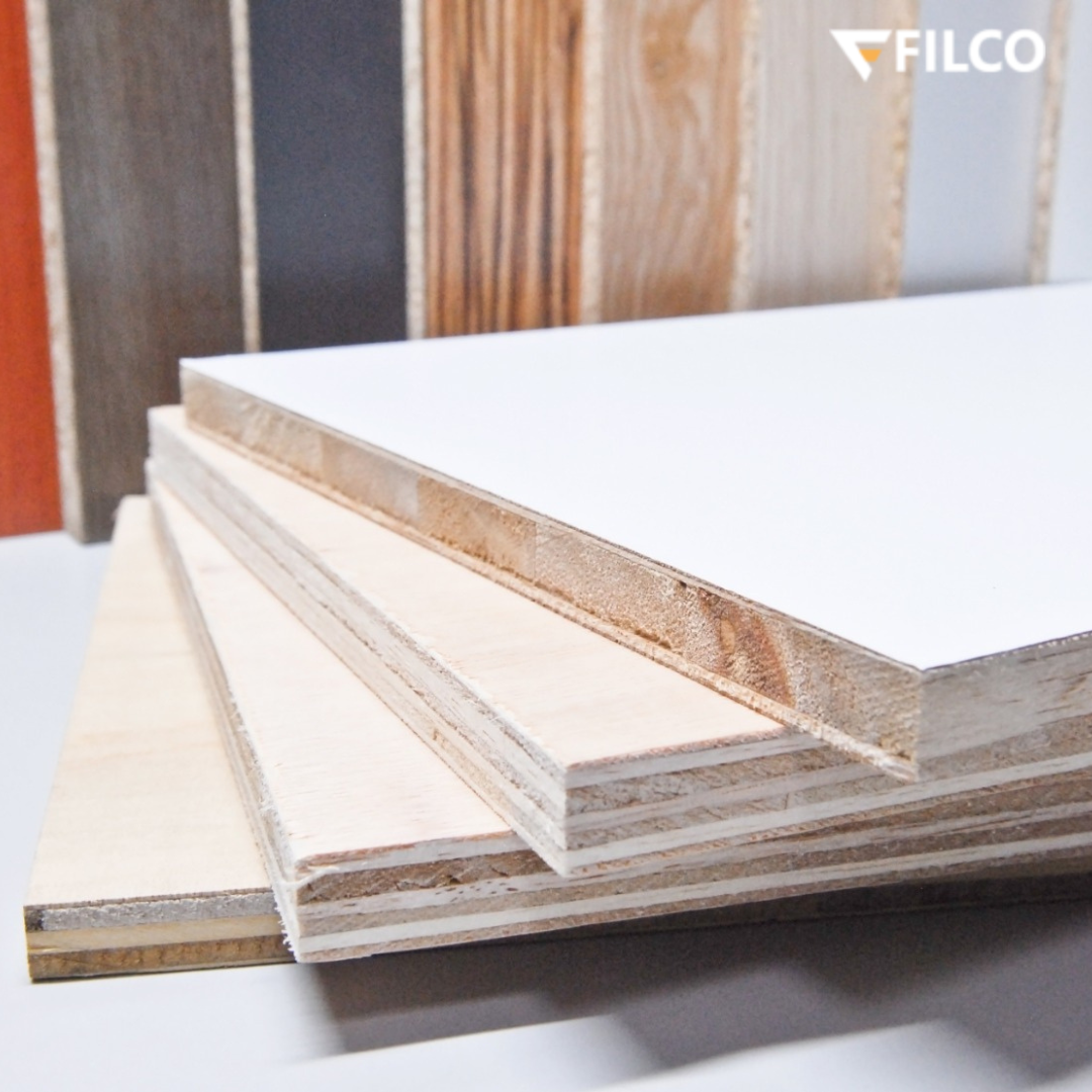 metallic colors pvc laminated matte block boards