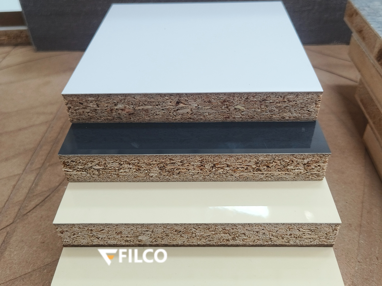 solid color particle board